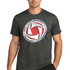 Houston Volleyball - Dark Smoke Heather Nike Swoosh Sleeve rLegend Tee NKDX8730