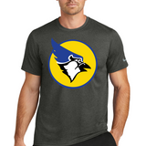 Waseca Football - Dark Smoke Heather Nike Swoosh Sleeve rLegend Tee NKDX8730