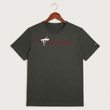 Point Dance Ensemble Dance - Dark Smoke Heather Nike Swoosh Sleeve rLegend Tee NKDX8730
