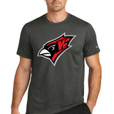 Willmar Athletics - Dark Smoke Heather Nike Swoosh Sleeve rLegend Tee NKDX8730