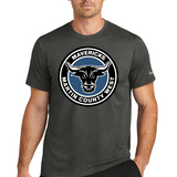 Martin County West Football - Dark Smoke Heather Nike Swoosh Sleeve rLegend Tee NKDX8730