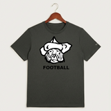 Polo HS Football general - Dark Smoke Heather Nike Swoosh Sleeve rLegend Tee NKDX8730