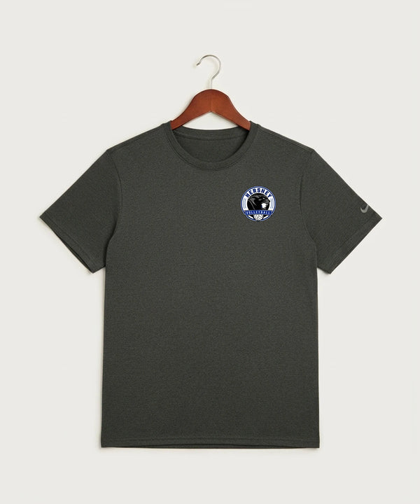 Hershey High School Volleyball Team Store - Dark Smoke Heather Nike Swoosh Sleeve rLegend Tee NKDX8730
