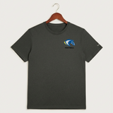 Riverside High School Football general - Dark Smoke Heather Nike Swoosh Sleeve rLegend Tee NKDX8730