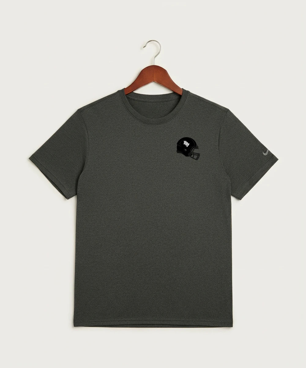 DGF High School Football (Boys) - Dark Smoke Heather Nike Swoosh Sleeve rLegend Tee NKDX8730