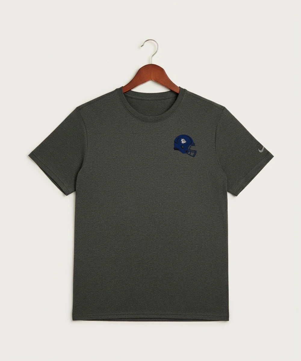 Sargent County High School Football (Boys) - Dark Smoke Heather Nike Swoosh Sleeve rLegend Tee NKDX8730