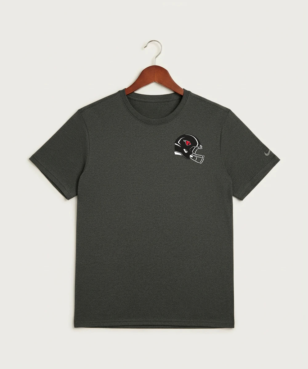 Forreston Football - Dark Smoke Heather Nike Swoosh Sleeve rLegend Tee NKDX8730