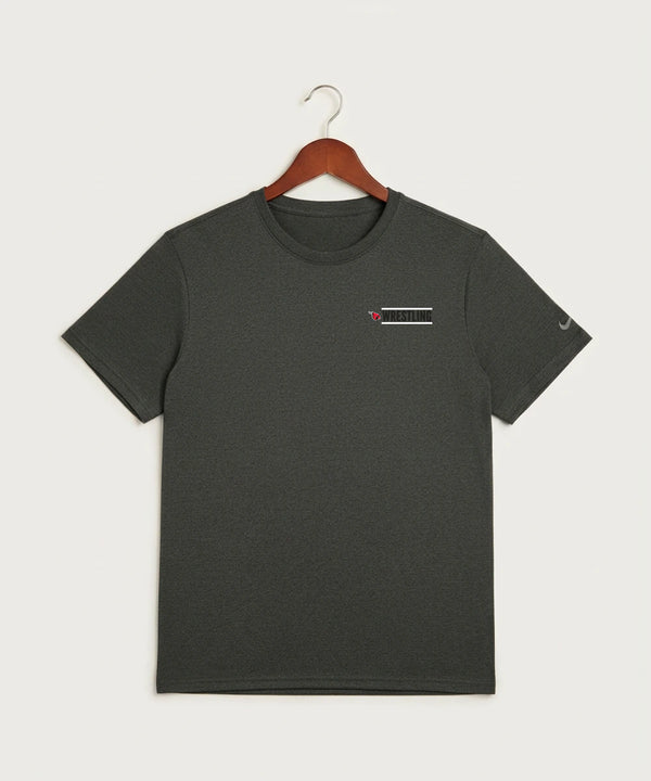 Forreston Wrestling - Dark Smoke Heather Nike Swoosh Sleeve rLegend Tee NKDX8730