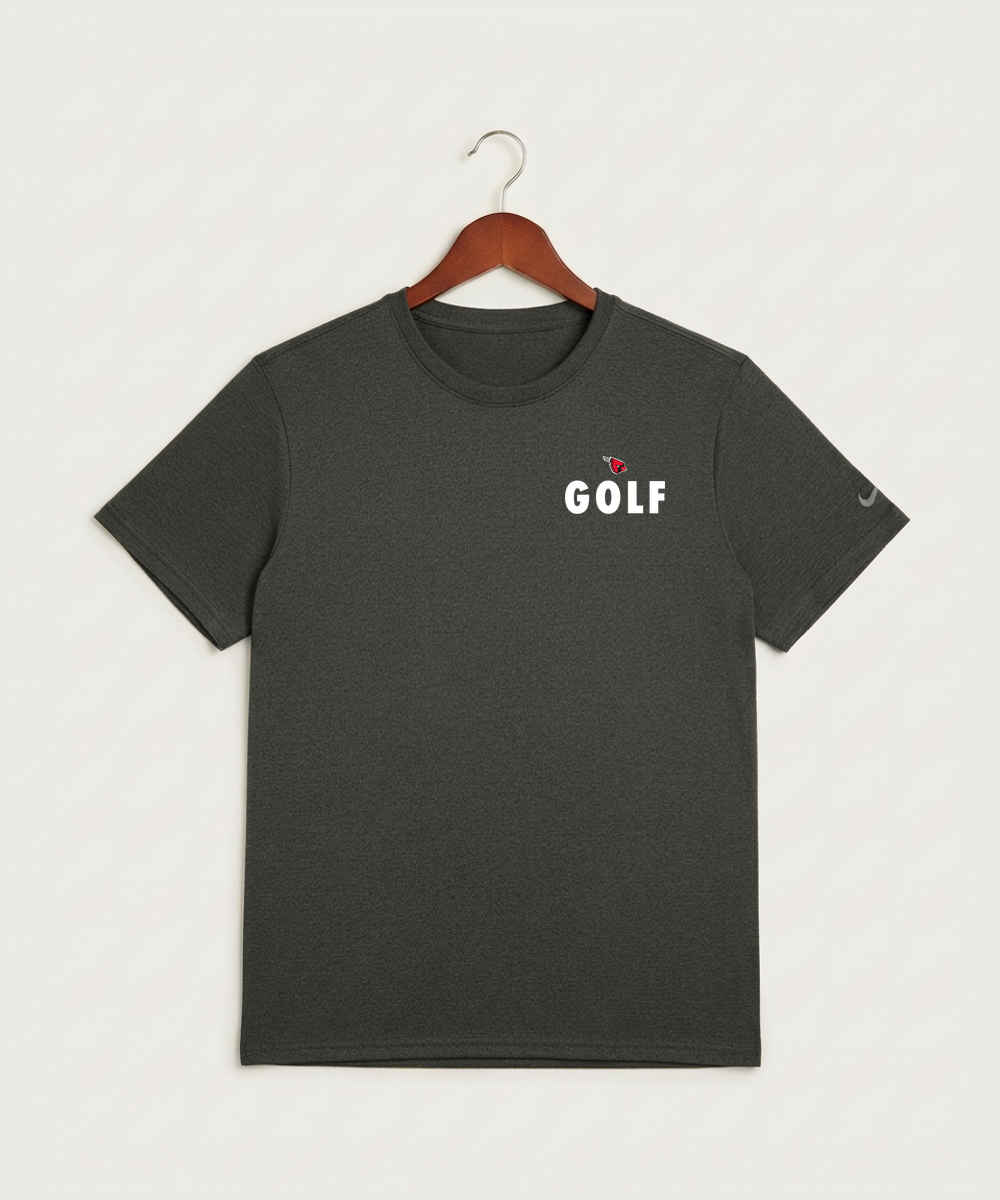 Forreston Golf - Dark Smoke Heather Nike Swoosh Sleeve rLegend Tee NKDX8730