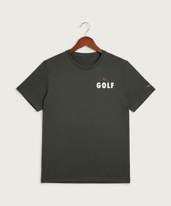 Forreston Golf - Dark Smoke Heather Nike Swoosh Sleeve rLegend Tee NKDX8730