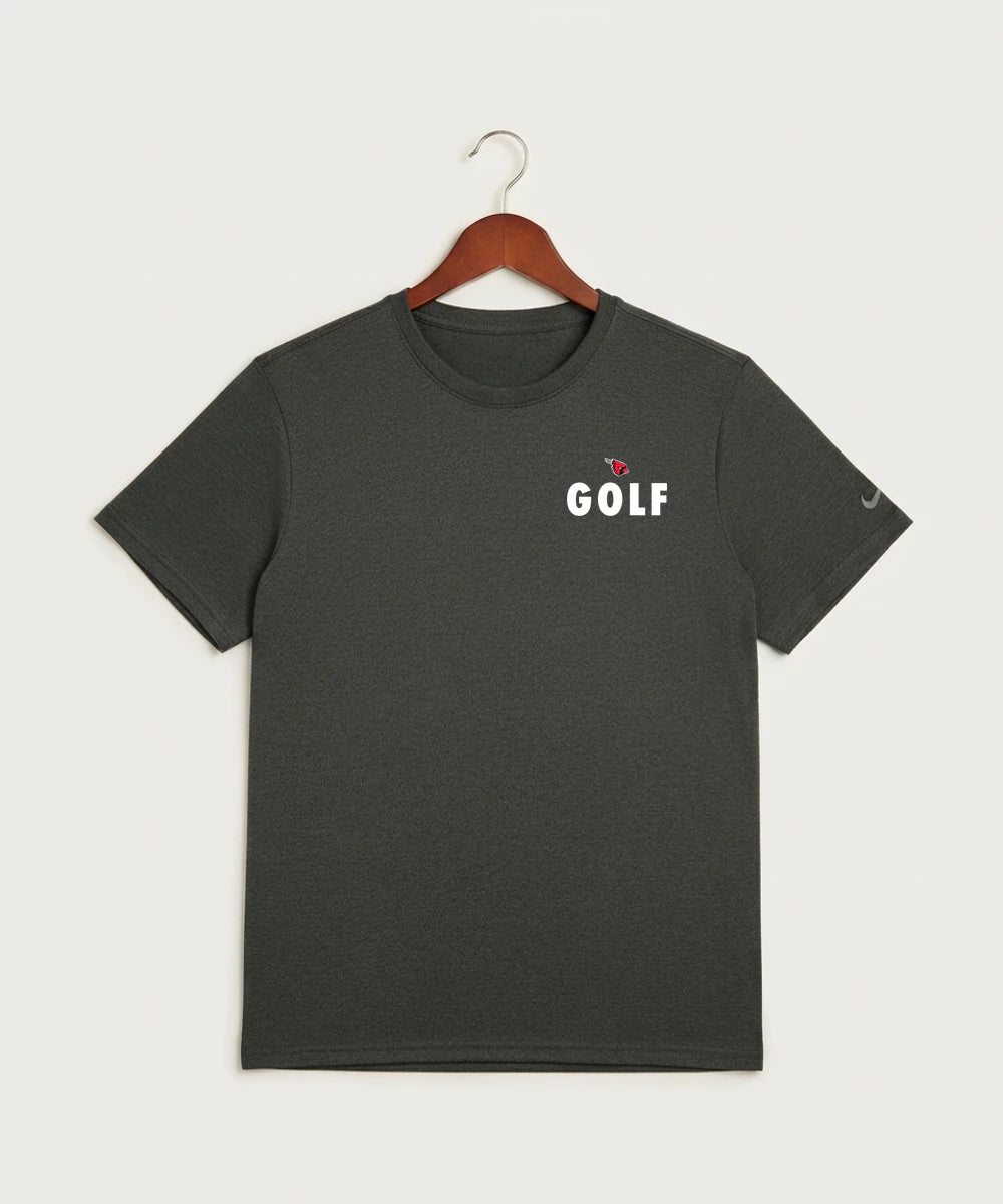 Forreston Golf - Dark Smoke Heather Nike Swoosh Sleeve rLegend Tee NKDX8730