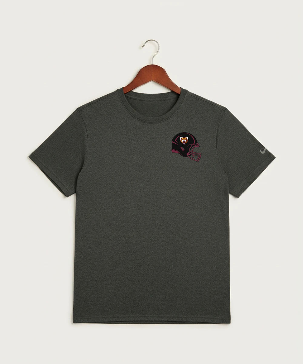 Stewartville High School Football (Boys) - Dark Smoke Heather Nike Swoosh Sleeve rLegend Tee NKDX8730