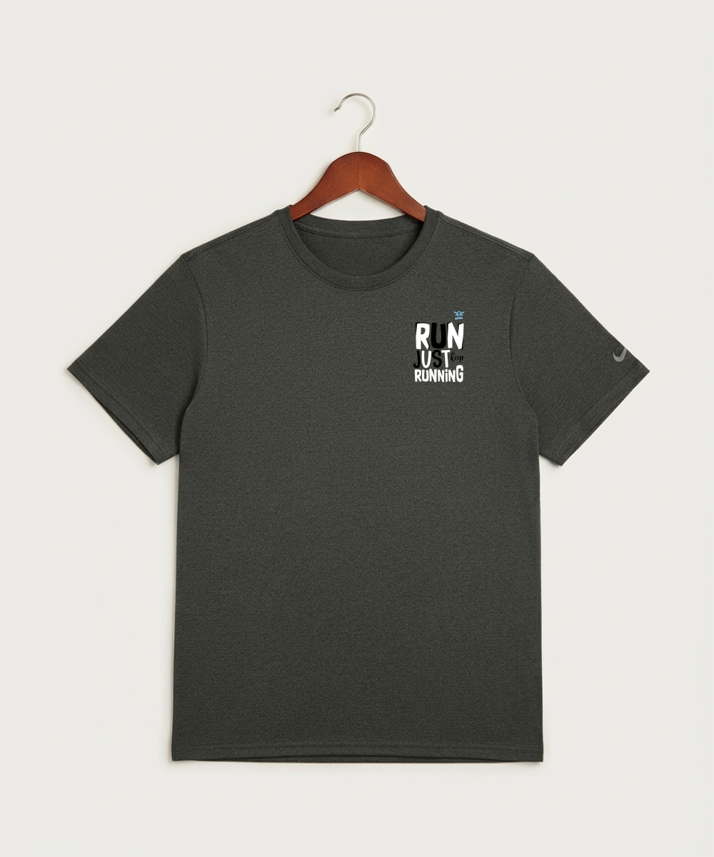 Minnesota Sting Athletics - Dark Smoke Heather Nike Swoosh Sleeve rLegend Tee NKDX8730