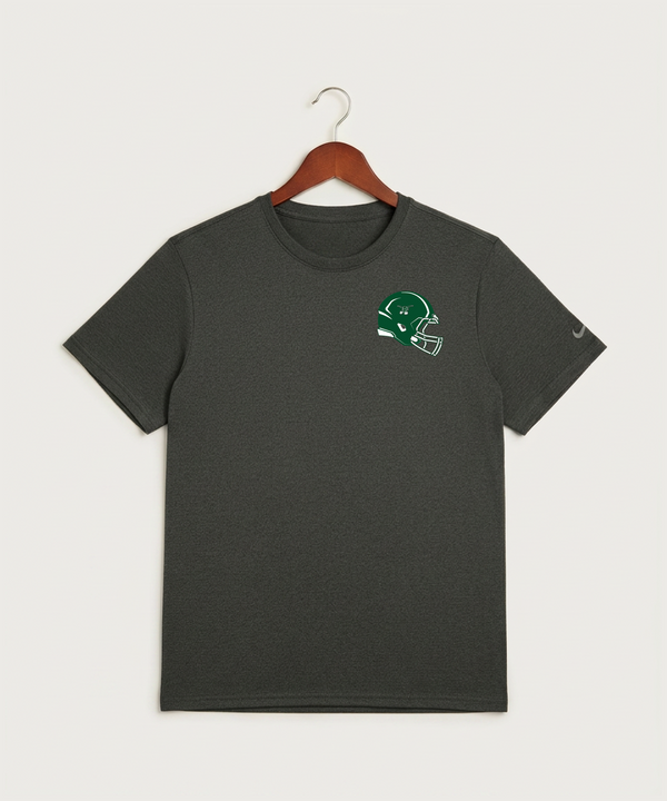 West Fargo High School Football (Boys) - Dark Smoke Heather Nike Swoosh Sleeve rLegend Tee NKDX8730