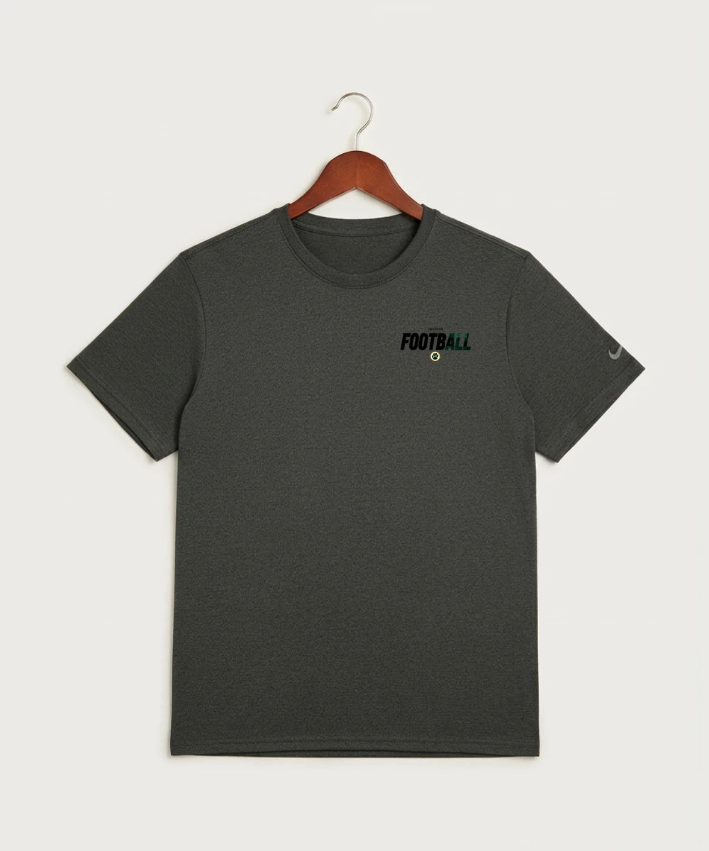 Ashwaubenon High School Football (Boys) (Sandbox) - Dark Smoke Heather Nike Swoosh Sleeve rLegend Tee NKDX8730