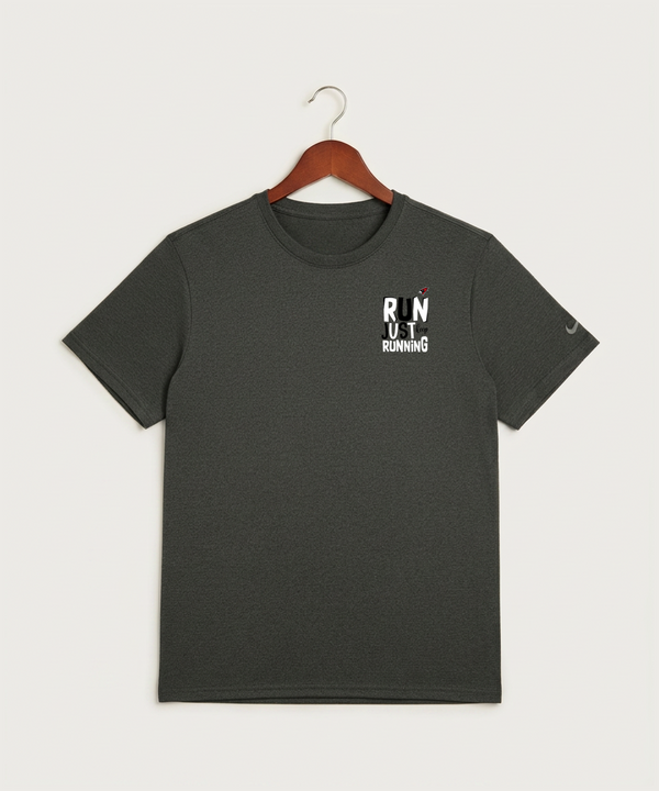 Willmar High School Athletics - Dark Smoke Heather Nike Swoosh Sleeve rLegend Tee NKDX8730