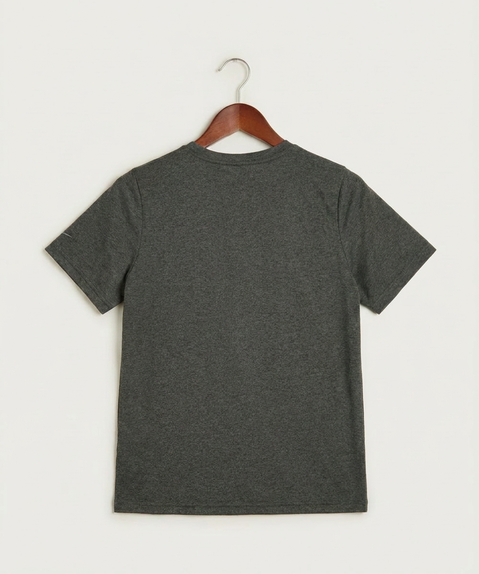 Pipestone Area High School Football (Boys) - Dark Smoke Heather Nike Youth Swoosh Sleeve rLegend Tee NKDX8787 (back)