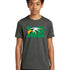 Maple River High School hockey_boys - Dark Smoke Heather Nike Youth Swoosh Sleeve rLegend Tee NKDX8787