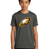 Dover-Eyota Football - Dark Smoke Heather Nike Youth Swoosh Sleeve rLegend Tee NKDX8787