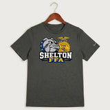 Shelton High School FFA general - Dark Smoke Heather Nike Youth Swoosh Sleeve rLegend Tee NKDX8787
