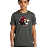 Spring Grove Football - Dark Smoke Heather Nike Youth Swoosh Sleeve rLegend Tee NKDX8787