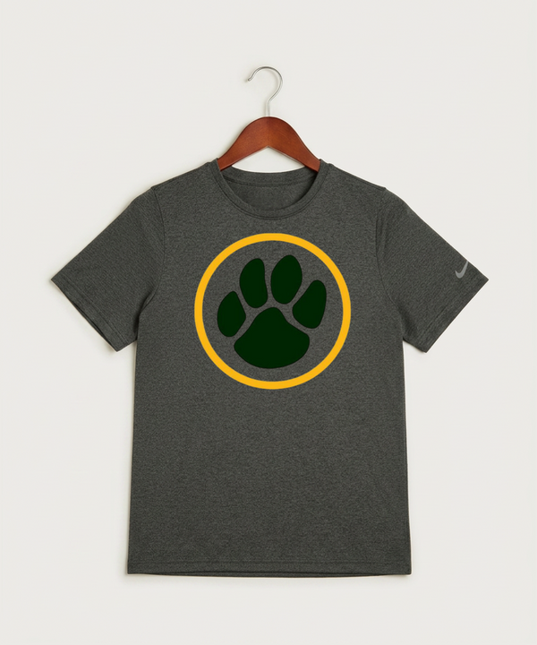 Ashwaubenon High School Football Team Store - Dark Smoke Heather Nike Youth Swoosh Sleeve rLegend Tee NKDX8787