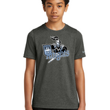 Russell-Tyler-Ruthton Football - Dark Smoke Heather Nike Youth Swoosh Sleeve rLegend Tee NKDX8787