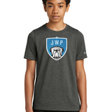 JWP Football - Dark Smoke Heather Nike Youth Swoosh Sleeve rLegend Tee NKDX8787