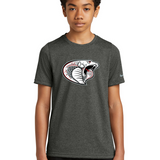 Triton Volleyball - Dark Smoke Heather Nike Youth Swoosh Sleeve rLegend Tee NKDX8787