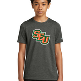 Sleepy Eye United Football - Dark Smoke Heather Nike Youth Swoosh Sleeve rLegend Tee NKDX8787