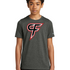 Cannon Falls Volleyball - Dark Smoke Heather Nike Youth Swoosh Sleeve rLegend Tee NKDX8787