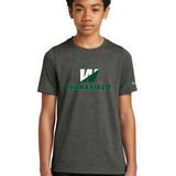 Wakefield High School N/A - Dark Smoke Heather Nike Youth Swoosh Sleeve rLegend Tee NKDX8787