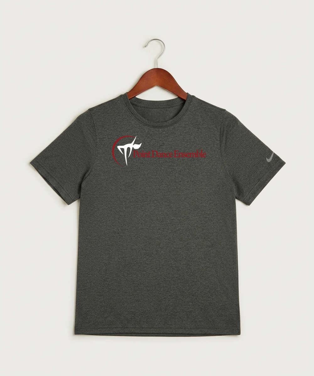 Point Dance Ensemble Dance - Dark Smoke Heather Nike Youth Swoosh Sleeve rLegend Tee NKDX8787