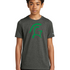 La Crescent-Hokah Football - Dark Smoke Heather Nike Youth Swoosh Sleeve rLegend Tee NKDX8787