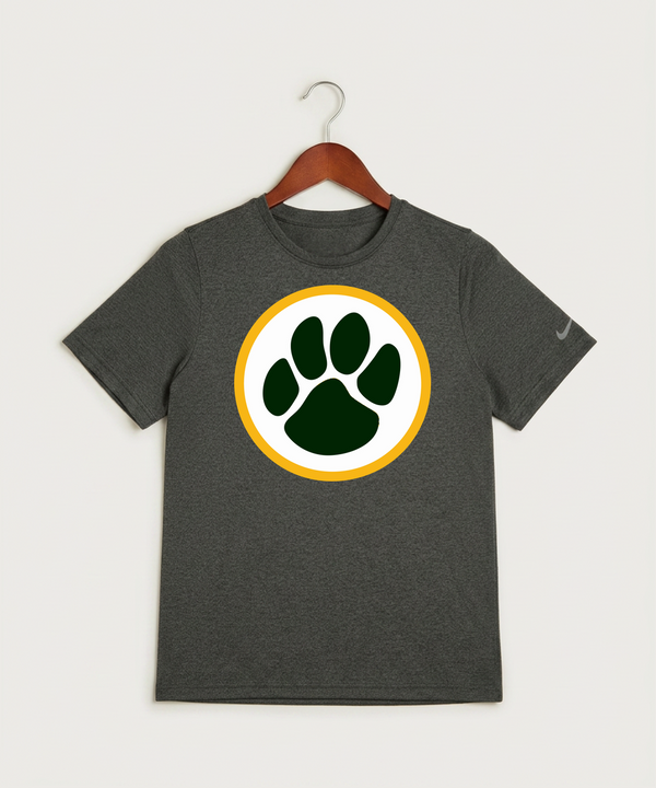 Ashwaubenon High School Football (Boys) - Dark Smoke Heather Nike Youth Swoosh Sleeve rLegend Tee NKDX8787