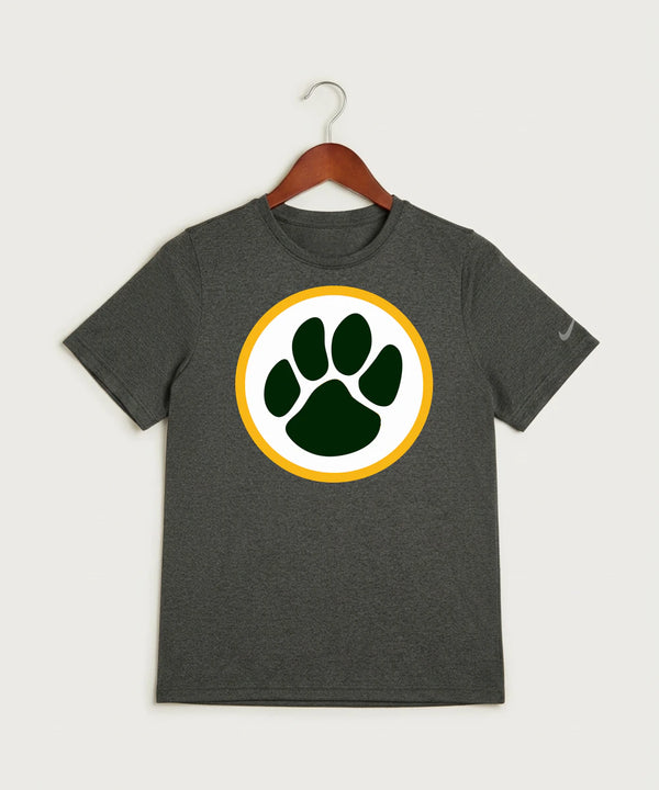 Ashwaubenon High School Football (Boys) - Dark Smoke Heather Nike Youth Swoosh Sleeve rLegend Tee NKDX8787