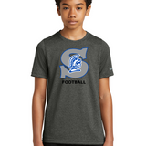 Southwest Football - Dark Smoke Heather Nike Youth Swoosh Sleeve rLegend Tee NKDX8787