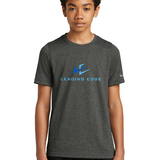 Notre Dame High School Team Store - Dark Smoke Heather Nike Youth Swoosh Sleeve rLegend Tee NKDX8787