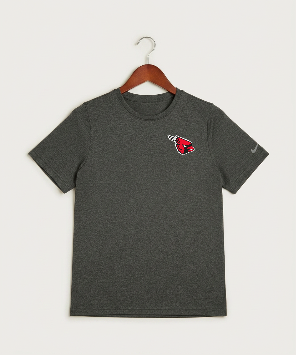 Forreston Athletics general - Dark Smoke Heather Nike Youth Swoosh Sleeve rLegend Tee NKDX8787