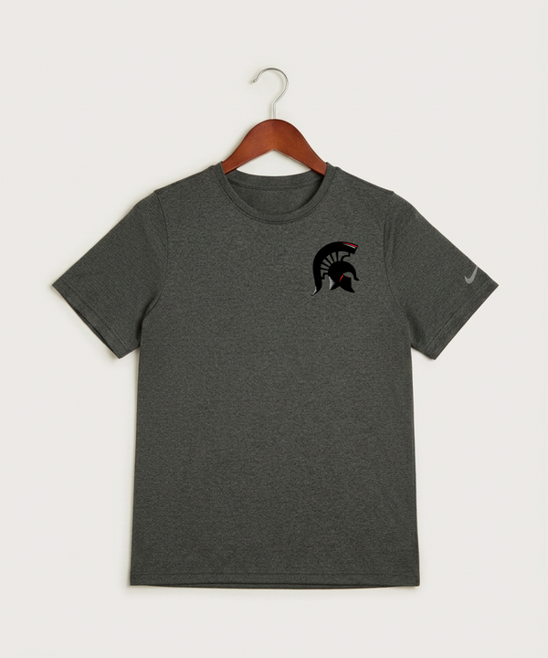 Bold High School Football (Boys) - Dark Smoke Heather Nike Youth Swoosh Sleeve rLegend Tee NKDX8787