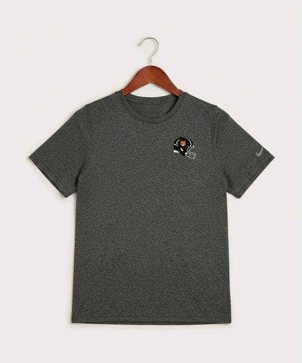 Princeton High School Football (Boys) - Dark Smoke Heather Nike Youth Swoosh Sleeve rLegend Tee NKDX8787
