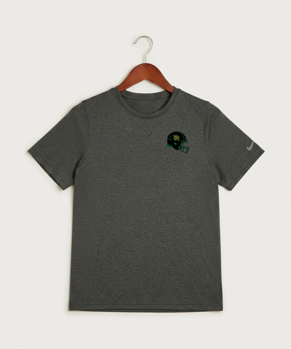 Proctor High School Football (Boys) - Dark Smoke Heather Nike Youth Swoosh Sleeve rLegend Tee NKDX8787