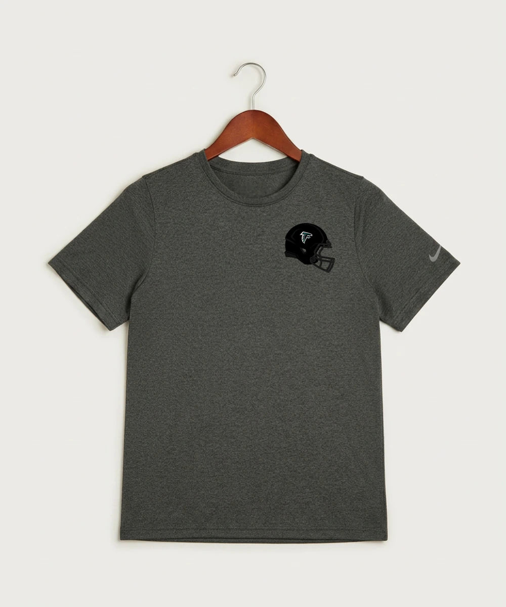Fillmore Central High School Football (Boys) - Dark Smoke Heather Nike Youth Swoosh Sleeve rLegend Tee NKDX8787