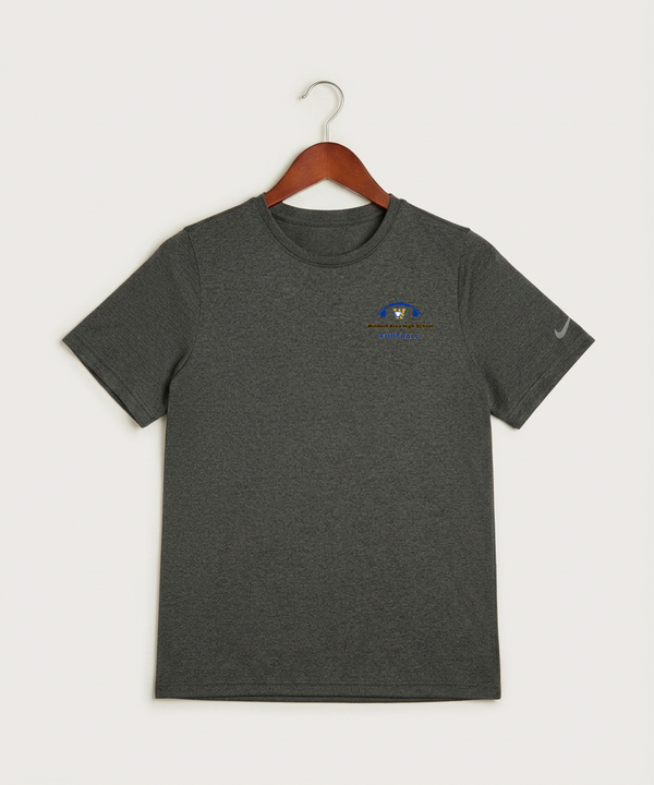 Windom Area High School Football (Boys) - Dark Smoke Heather Nike Youth Swoosh Sleeve rLegend Tee NKDX8787