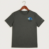 Riverside High School Football general - Dark Smoke Heather Nike Youth Swoosh Sleeve rLegend Tee NKDX8787
