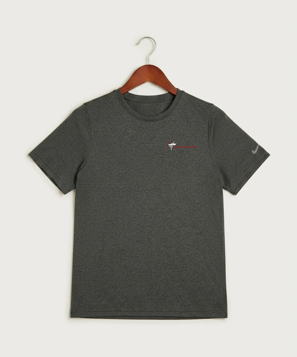 Point Dance Ensemble Dance - Dark Smoke Heather Nike Youth Swoosh Sleeve rLegend Tee NKDX8787