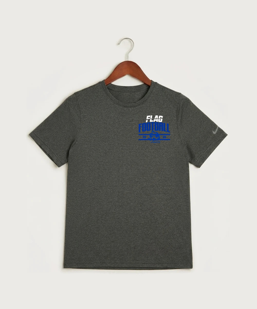 GhostFit Team Store E2E 1790034338 - Dark Smoke Heather Nike Youth Swoosh Sleeve rLegend Tee NKDX8787