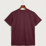 Moline Cheer general - Deep Maroon Nike Swoosh Sleeve rLegend Tee NKDX8730 (back)