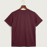 Moline Cheer general - Deep Maroon Nike Swoosh Sleeve rLegend Tee NKDX8730 (back)