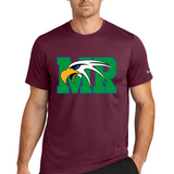 Maple River High School hockey_boys - Deep Maroon Nike Swoosh Sleeve rLegend Tee NKDX8730